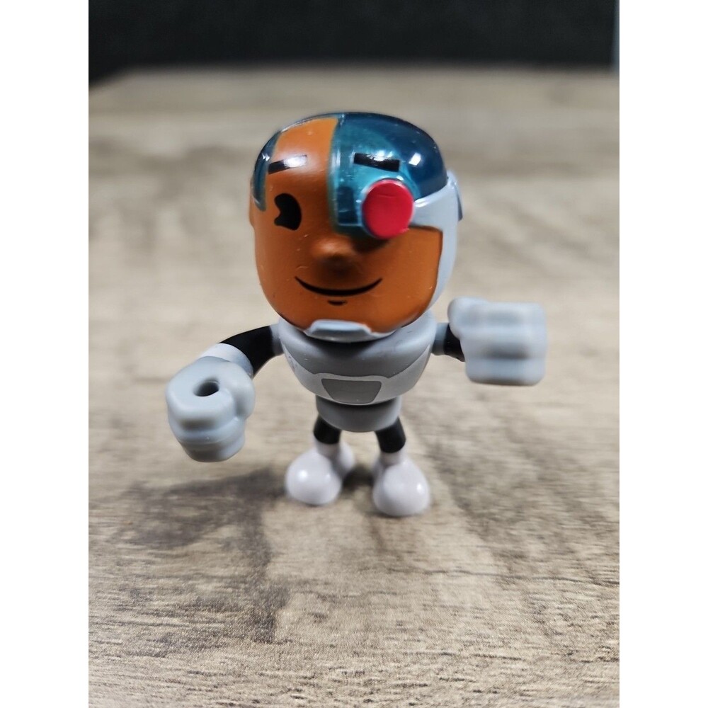 Teen Titans Go! Cyborg Mini Figure 2" opened DC Comics